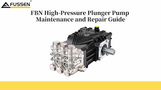 350 bar 15L High Pressure Pump Maintenance Guide