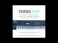 yamaha sy 99 factory demo songs