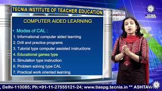 Ms. YOGESH RAJIAN || Computer Aided Learning || TITE || TIAS || TECNIA TV