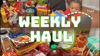 Weekly Haul: HUGE  WALMART & SAMS HAUL FOR A FAMILY OF 7