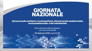 Giornata Nazionale del Personale Sanitario 2025, rinnovamento delle professioni per una nuova sanità