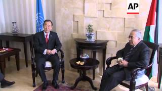 UN Sec Gen meets Palestinian PM in push to edge Israel and Hamas towards ceasefire