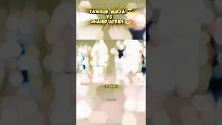 Tamour Mirza vs Shahid Afridi🔥💪| intense 3 balls😈|#tapeballcricket #cricket #foryou #viral #shorts|