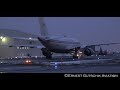 royal canadian air force retro cc 150 polaris departing rwy 23 toronto pearson int l