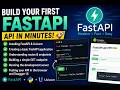 Setup FastApi and first endpoint