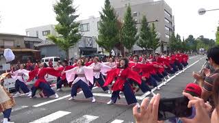 安濃津よさこい（2017/10/7） 中京大学晴地舞「逢」（裁判所前会場）