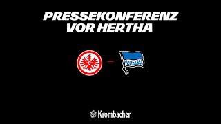 "Ein heiß umkämpftes Duell" I Pressekonferenz vor Hertha BSC