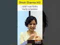 I didn't wait for the yearly compilation to take notes Shruti Sharma IAS#upsc#ias#ips#iasmotivation