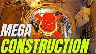 5 Minutes SUPER CONSTRUCTION TIME LAPSE | Hydro power plant construction