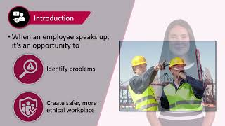 Whistleblowing Training - Course Demo Video - Human Focus International