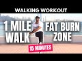 Fat Burn Zone Walk at Home | Cardio Low Impact 15 Minutes