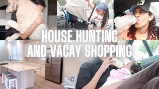 Touring Houses *KICKED OUT* + Vacation Shopping