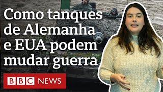 Ucrânia: por que tanques de EUA e Alemanha podem virar jogo