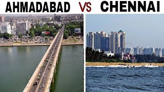 AHMEDABAD vs CHENNAI  Full Comparison(2018)|Population|Plenty facts|Ahmedabad City|Chennai City