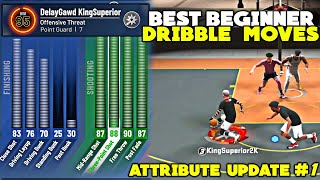 NBA 2K20 BEST DRIBBLE MOVES & SIGNATURE STYLE FOR BEGINNERS & NEW PLAYERS