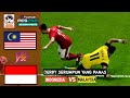 SEMIFINAL INDONESIA VS MALAYSIA | AFF SUZUKI CUP | PES 2021