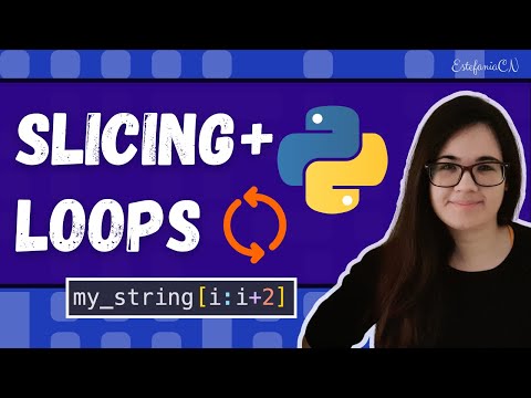 Python String Slicing Examples with For Loops Tutorial