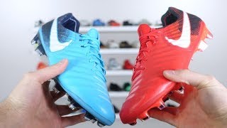 BEST TIEMPO COLORWAYS EVER! - Nike Tiempo Legend 7 (Fire \u0026 Ice Pack) - Review + On Feet