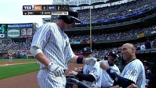 BAL@NYY: Drew connects on a solo shot to right field