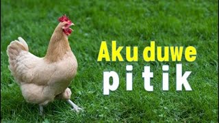 Aku Duwe Pitik (Lagu Tradisional Jawa)