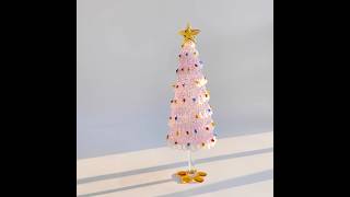 ✨ Handmade Glass Christmas Tree Magic | Laverina