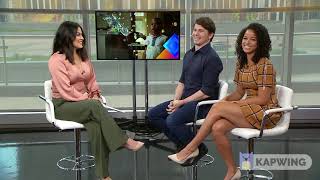 Jason Ritter And Alisha Wainwright Interview Reversed