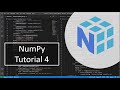 Numpy tutorial 4: Reshaping, Concatentation and Vectorize