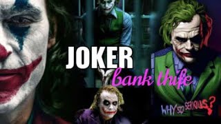 Joker bank Robbery Scene // The Dark knight