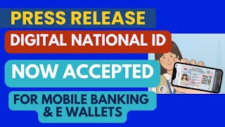 DIGITAL NATIONAL ID ACCEPTED NA SA BANK ACCOUNT OPENING AT E-WALLET #nationalid #digitalnationalid