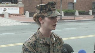 Marine dies after being shot in barracks