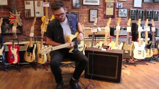 Trevor Boone demos a 1956 Gibson GA-90 w/ 1952 Fender Telecaster