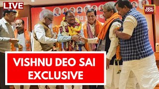 LIVE: Vishnu Deo Sai Exclusive, BJP's Surprise Pick For Chhattisgarh Chief Minister |Chhattisgarh CM