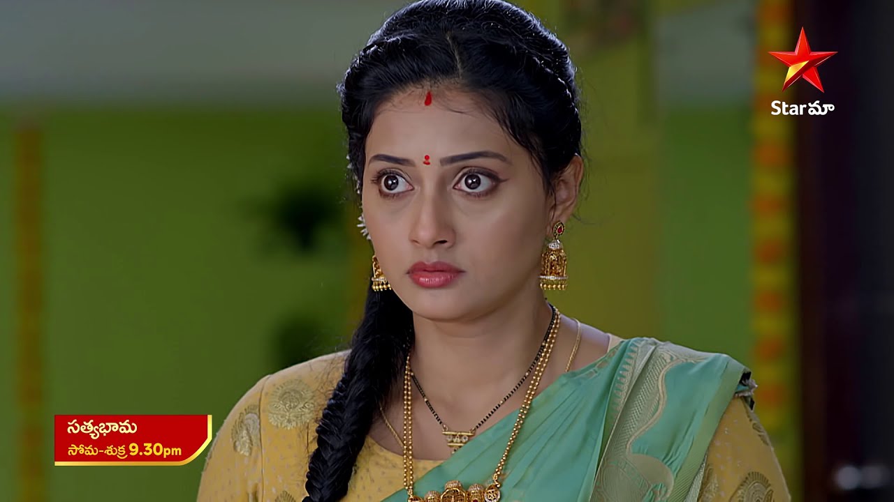 Satyabhama Promo 26th Aug 2024 Star Maa Serials Mon Fri At 9 30