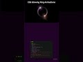 CSS Glowing Ring Animations  #coding #webdevelopment #webdesign #htmlcssjavascript