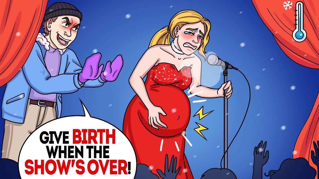 Hubby made me perform in the cold while I was in labor