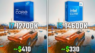 INTEL i7-12700K vs INTEL i5-14600K | Test in 6 Games