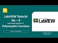 LabVIEW Tutorial – 9 | Array Data Type Part - 2 | Polymorphic Functions