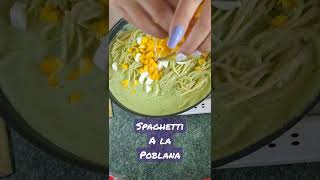 Algo quesoso para este rico #spaguetti #espagueti ala #poblano