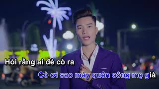 KARAOKE | Cò Ơi! | Gia Huy [Beat Gốc]