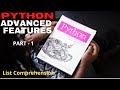 Python Advanced Features You Should Learn (Part 1) - List Comprehension