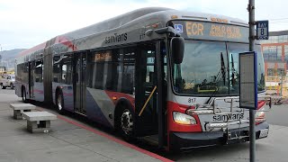 SamTrans 2019 New Flyer XD60 #817 on Route ECR