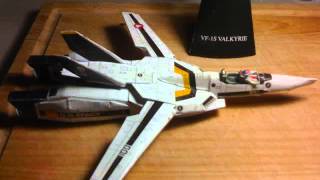 Video Papercraft Valkyrie VF S1 Skull_0002