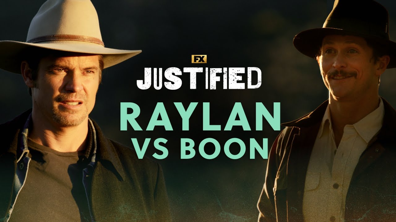 Raylan Vs Boon - Scene | Justified | FX - YouTube