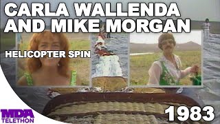 Carla Wallenda And Mike Morgan - Helicopter Spin (1983) - MDA Telethon