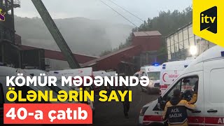 Türkiyədəki kömür mədənində baş verən qəza nəticəsində ölənlərin sayı 40-a çatıb