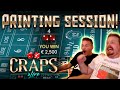 BIG WIN SESSION on Craps Live!