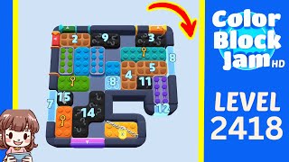 Color Block Jam Level 1508 (2418) Solution Walkthrough