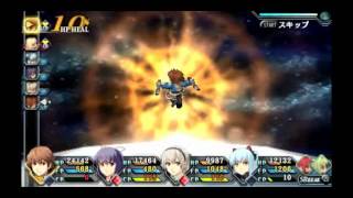 jpcsp v0.6 2718 碧の軌跡 Ao no kiseki Boss Fight アリアンロー Arianrhod