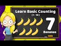 Basic Counting | Learn the Number 1 to 10 | Counting Numbers | KidStudents