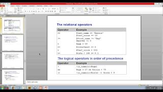 Ch 2 - PHP Relational Operators